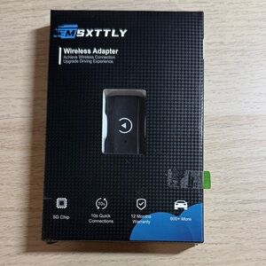 CarPlay Wireless Adapter - Black